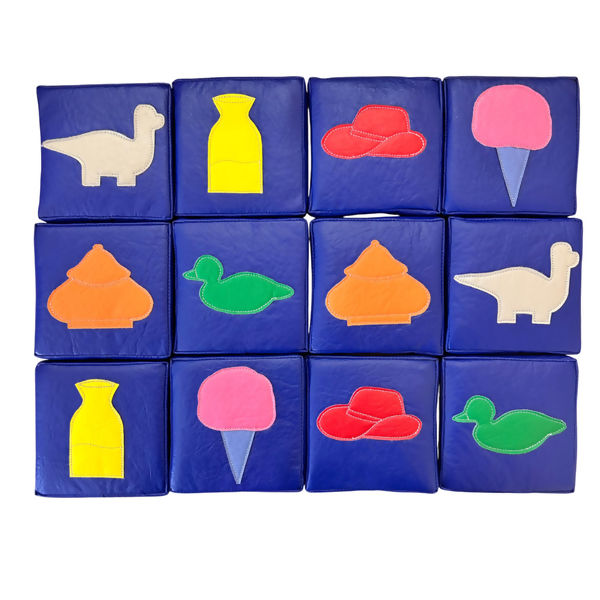 jogo da memoria espumada 12 pecas 2